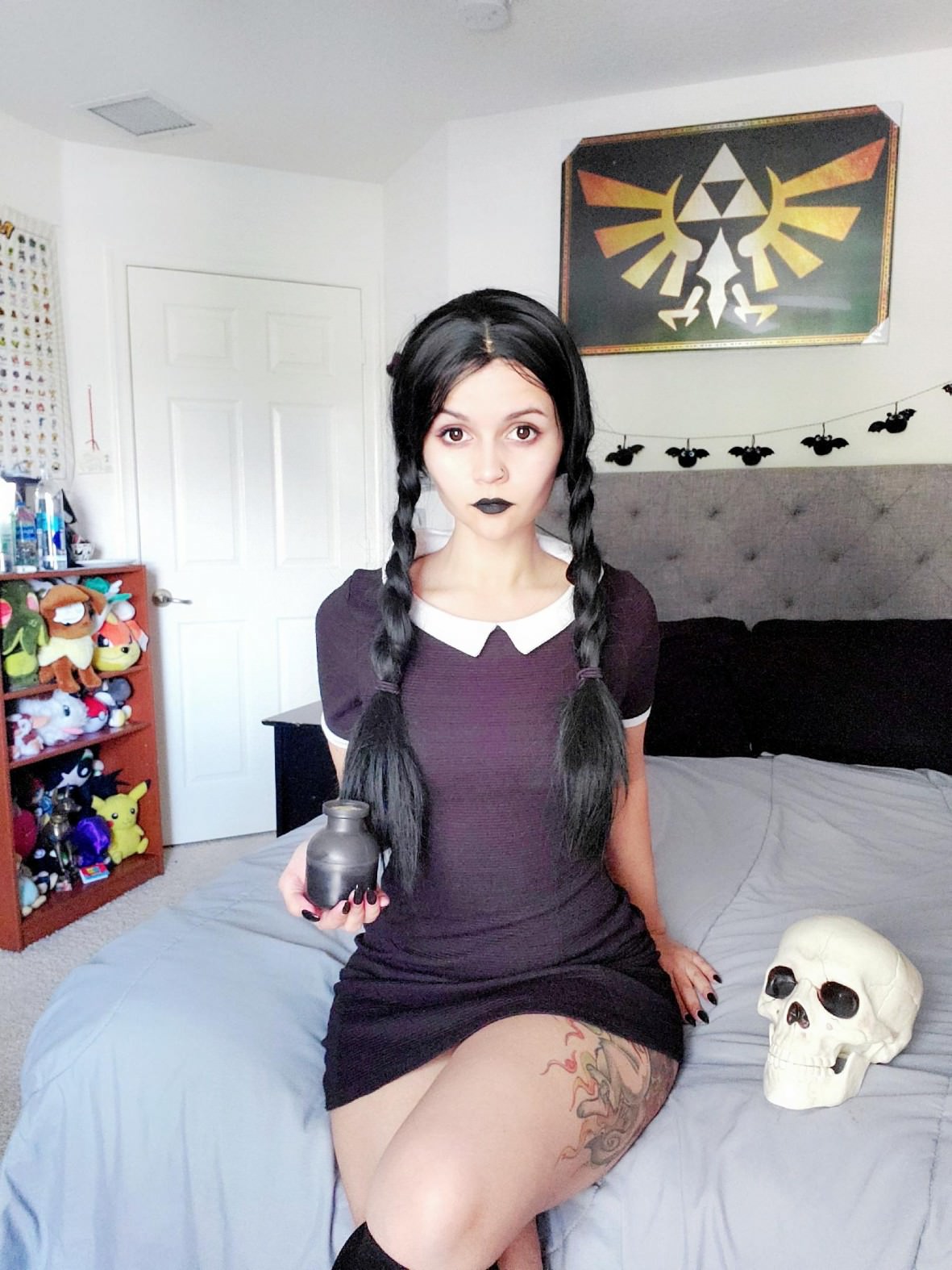  Soot_sprite_o as Wednesday Addams