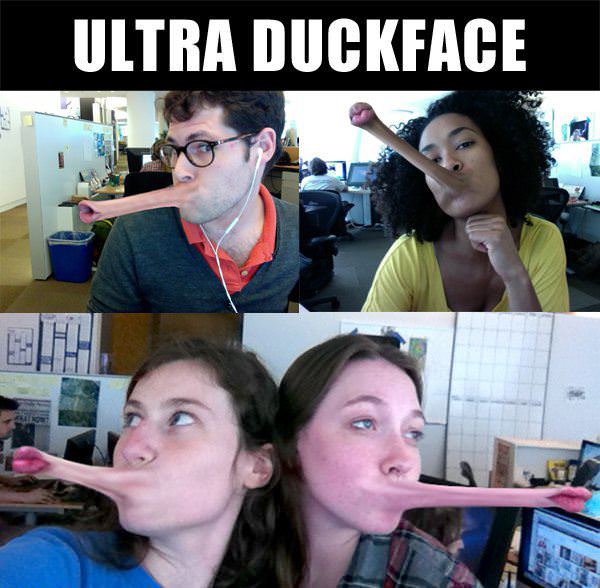 duckface