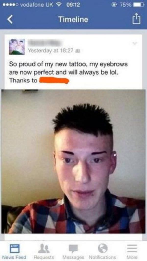 eyebrows