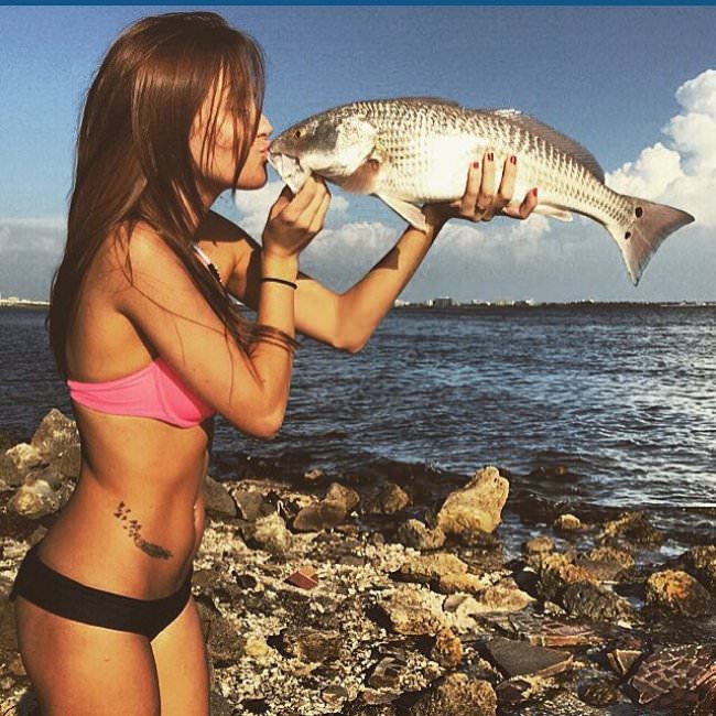 Girls Fishing