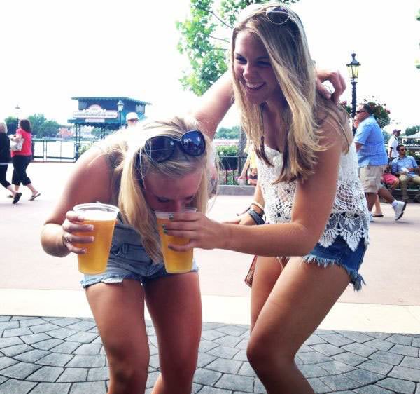 Girls who love Beer