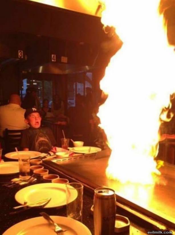 A First Timer At Hibachi