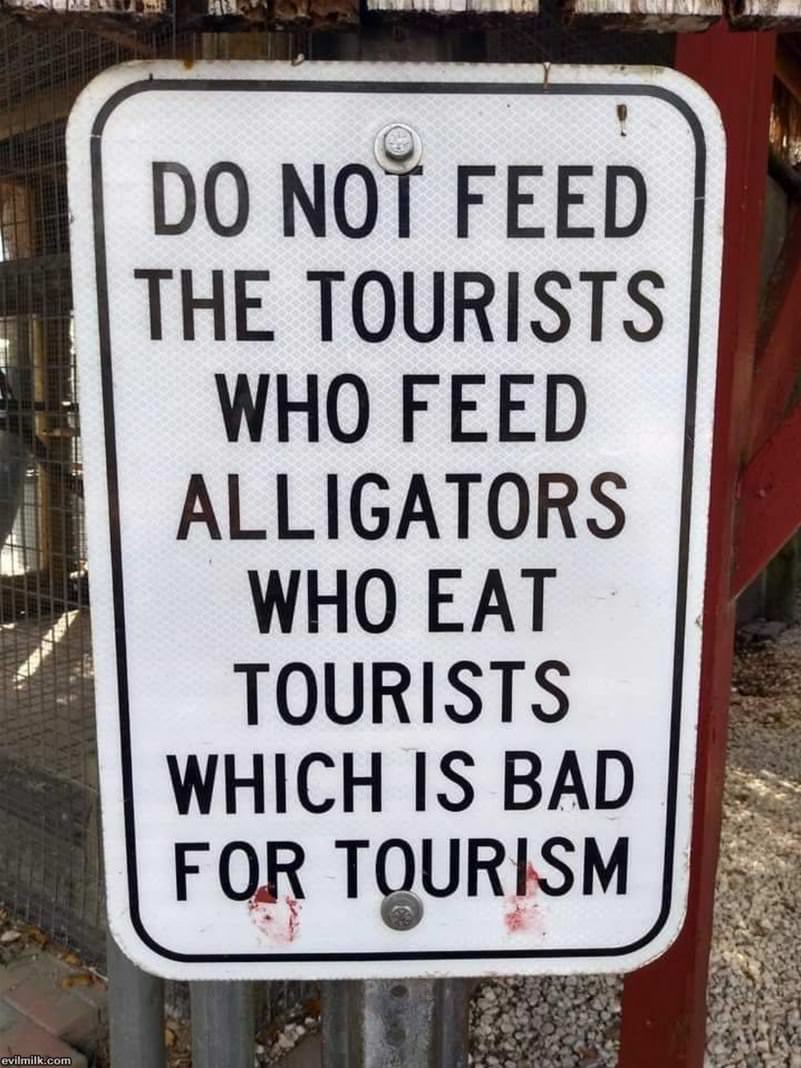 All Bad For Tourism