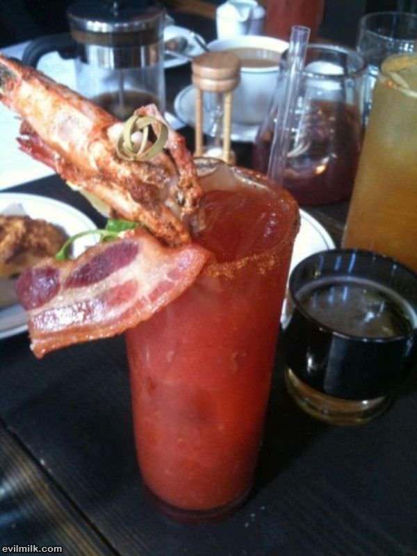 Amazing Bloody Mary Presentation