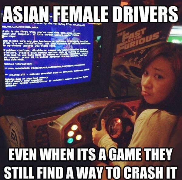 Asian Female Drivers