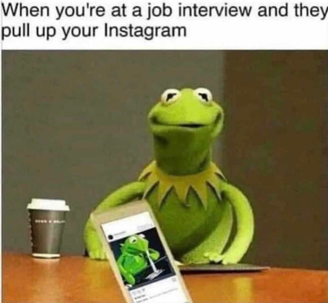 At A Job Interview