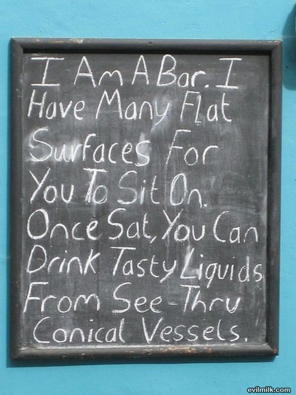 Bar Sign