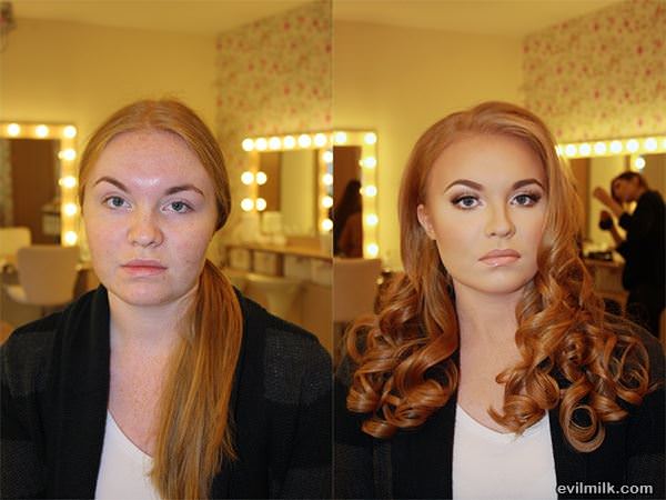 Before And After Makeup