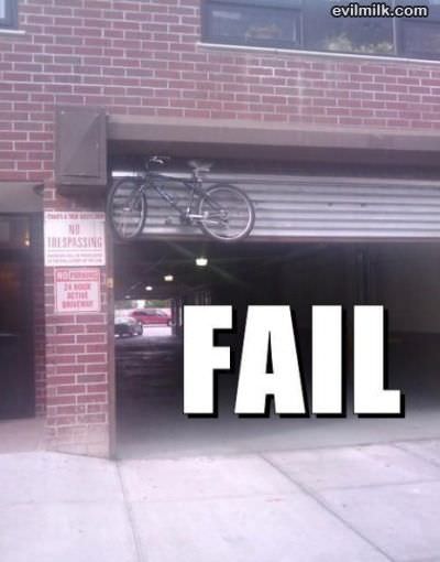 Bike Placement Fail