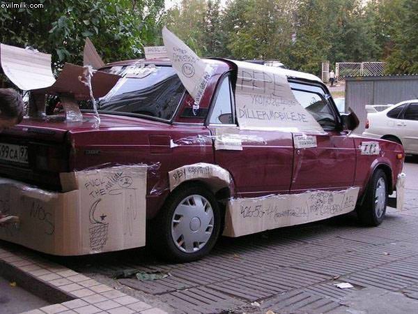 Body Kit Cardboard