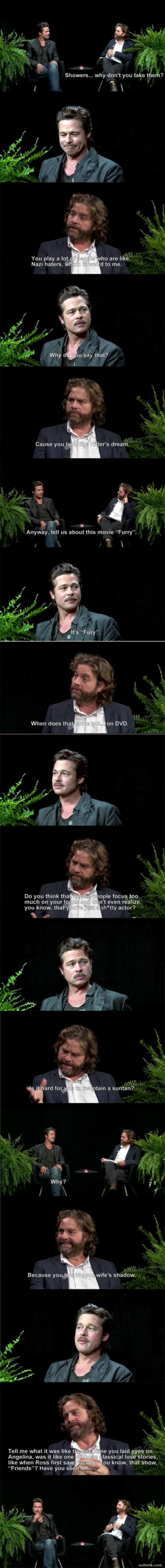 Brad Pitt Interview