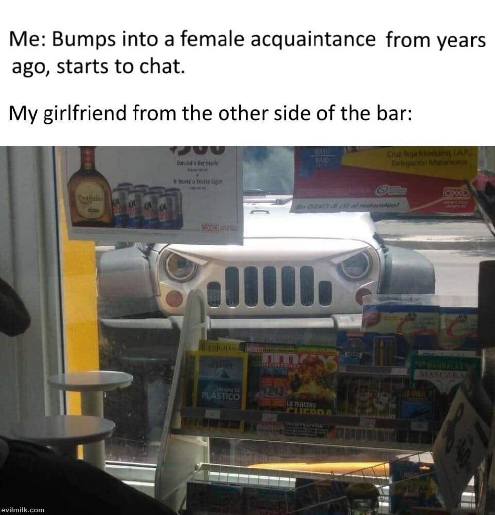 Bumps Into