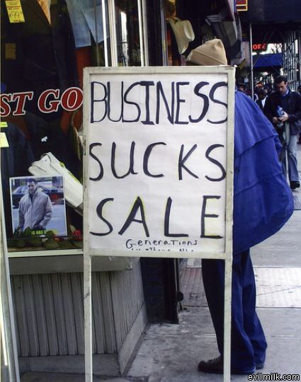 Business Sucks Sale