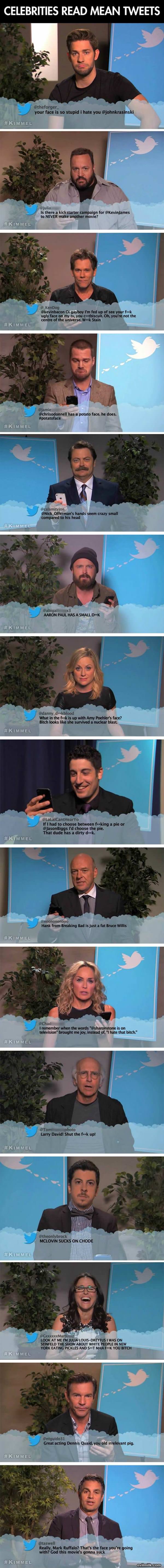 Celebs Reading Mean Tweets