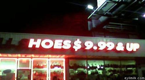 Cheap Hoes