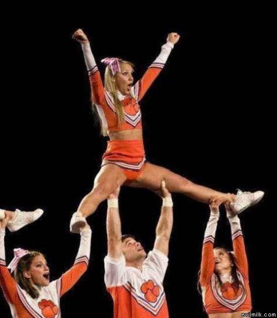 Cheerleading Not Always Gay