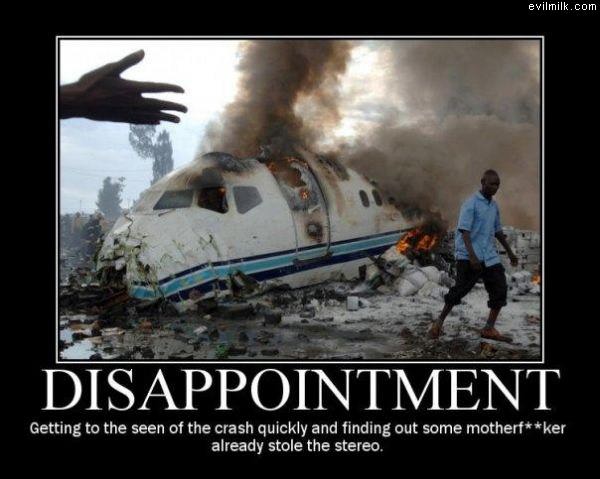 Disappointment