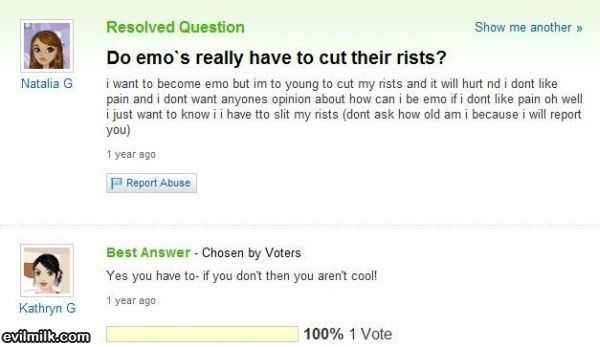 Do Emos Have To