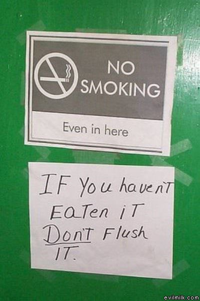 Dont Flush It