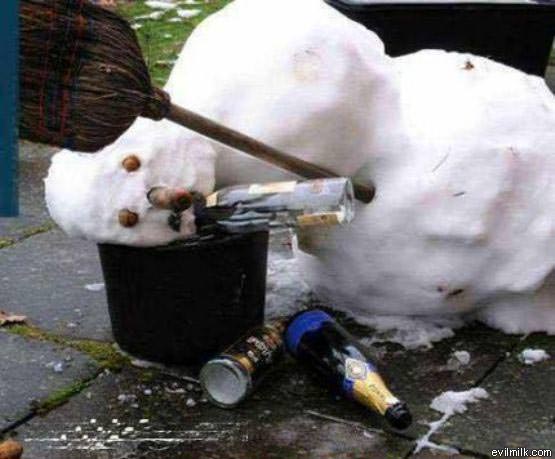 Drunken Snowman