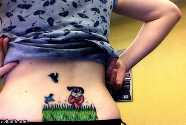 Duck Hunt Tramp Stamp