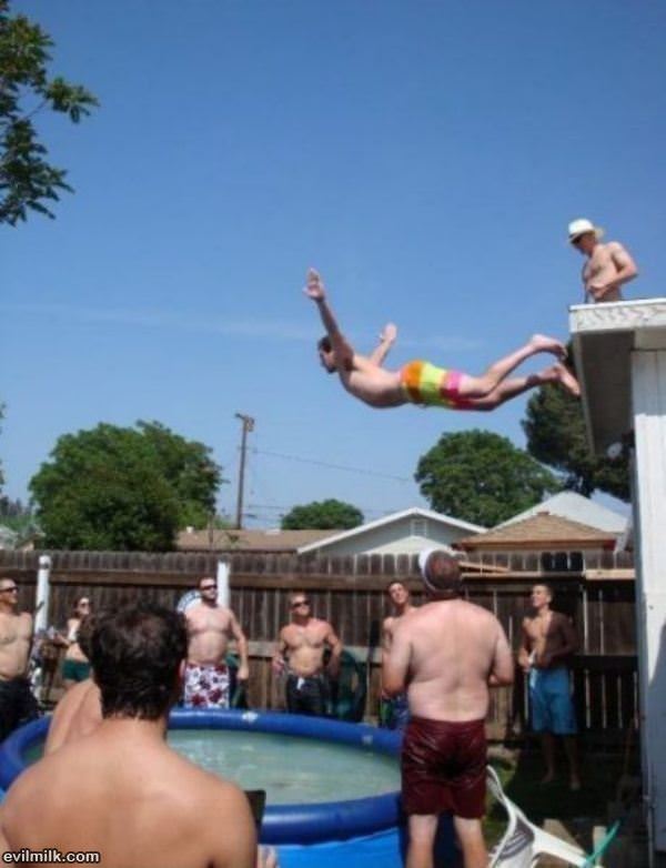 Epic Belly Flop Contest