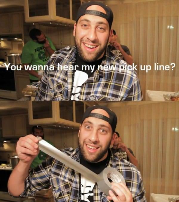 Epic Meal Time Pick Up Line