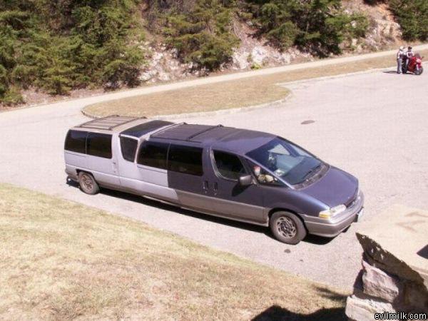 Extended Limo Mini Van