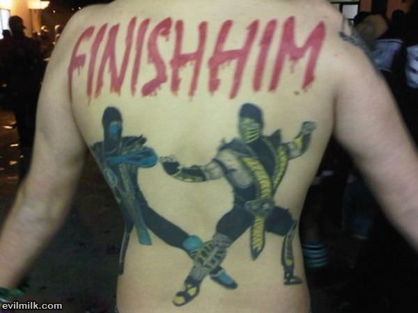 Finish Him Tattoo