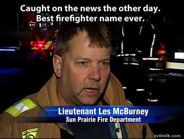 Firefighters Name