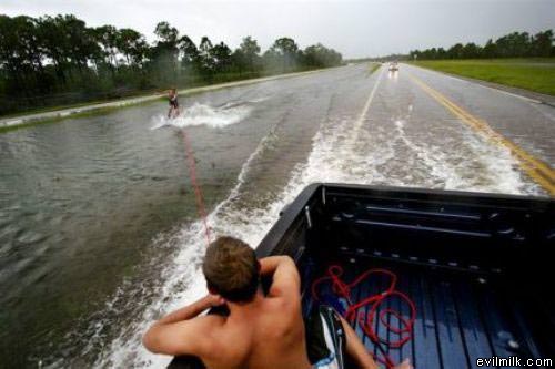 Flood Surfing