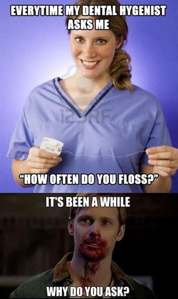 Flossing