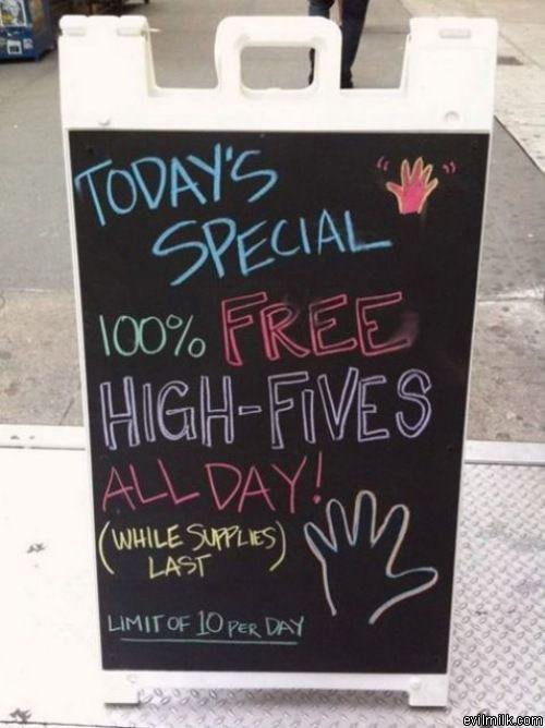 Free High 5s