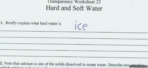 Hard Water