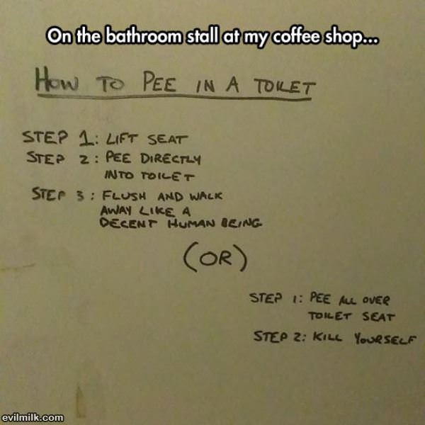 How To Pee