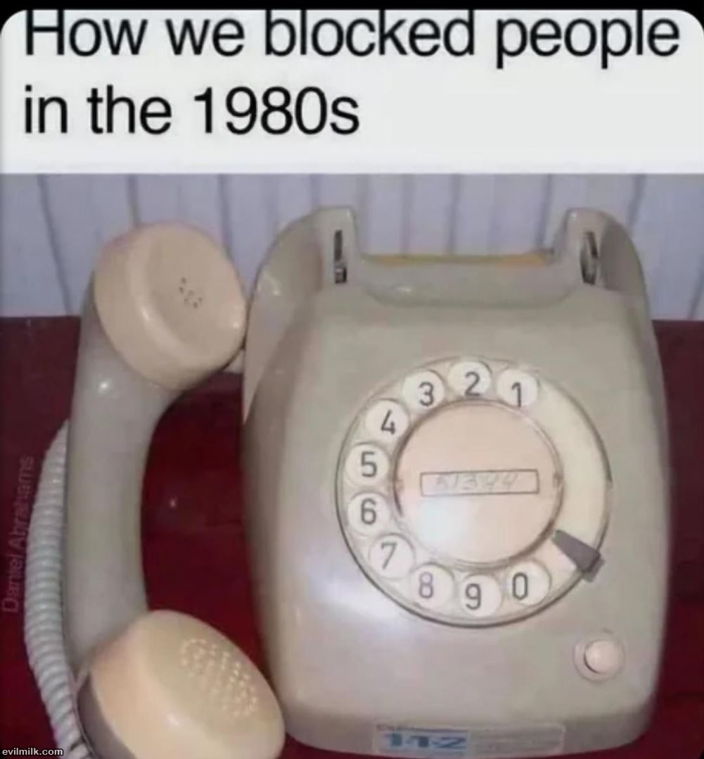 How We Blocked People