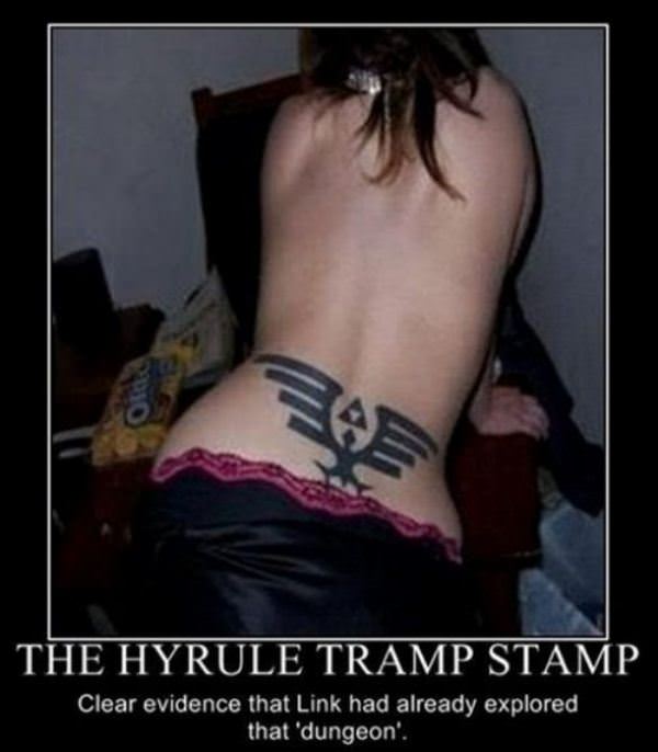 Hyrule Tramp Stamp