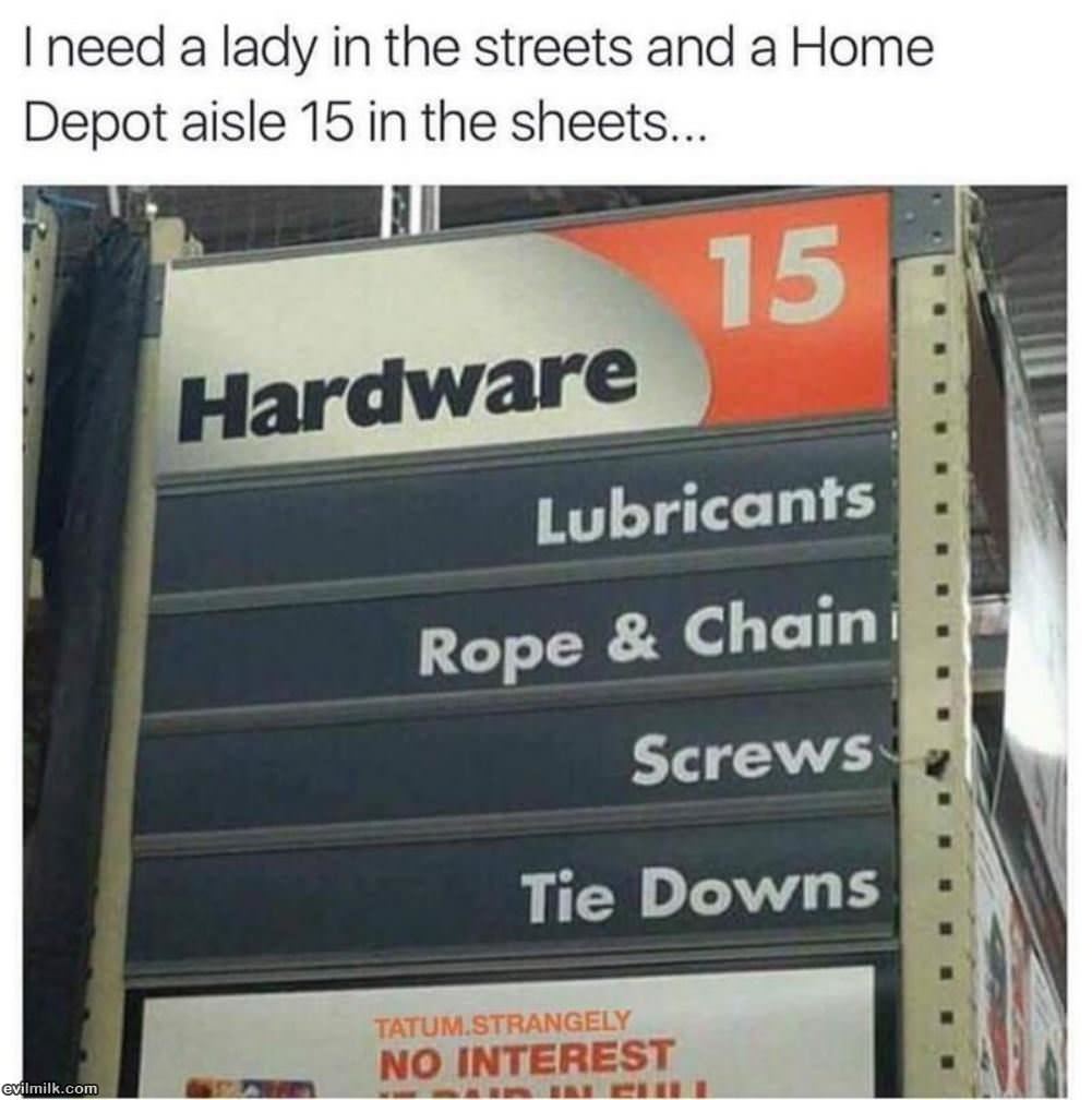 I Need A Lady