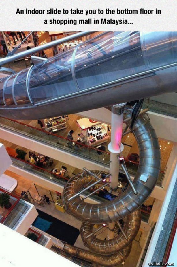 Indoor Mall Slide