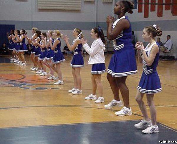 Large Cheerleader