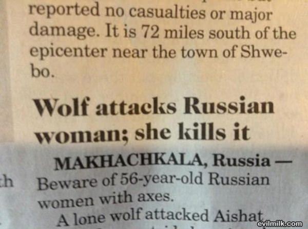 Meanwhile In Russia