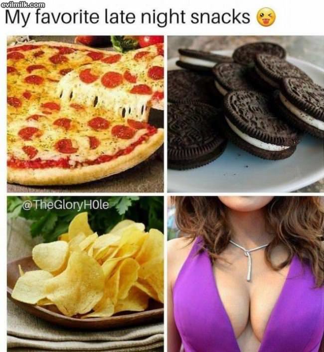 My Favorite Late Night Snacks