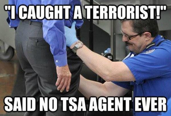 No Tsa Agent Ever