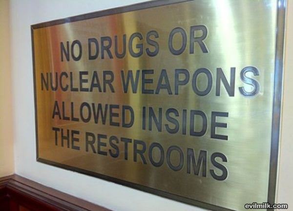 No Weapons Allowed