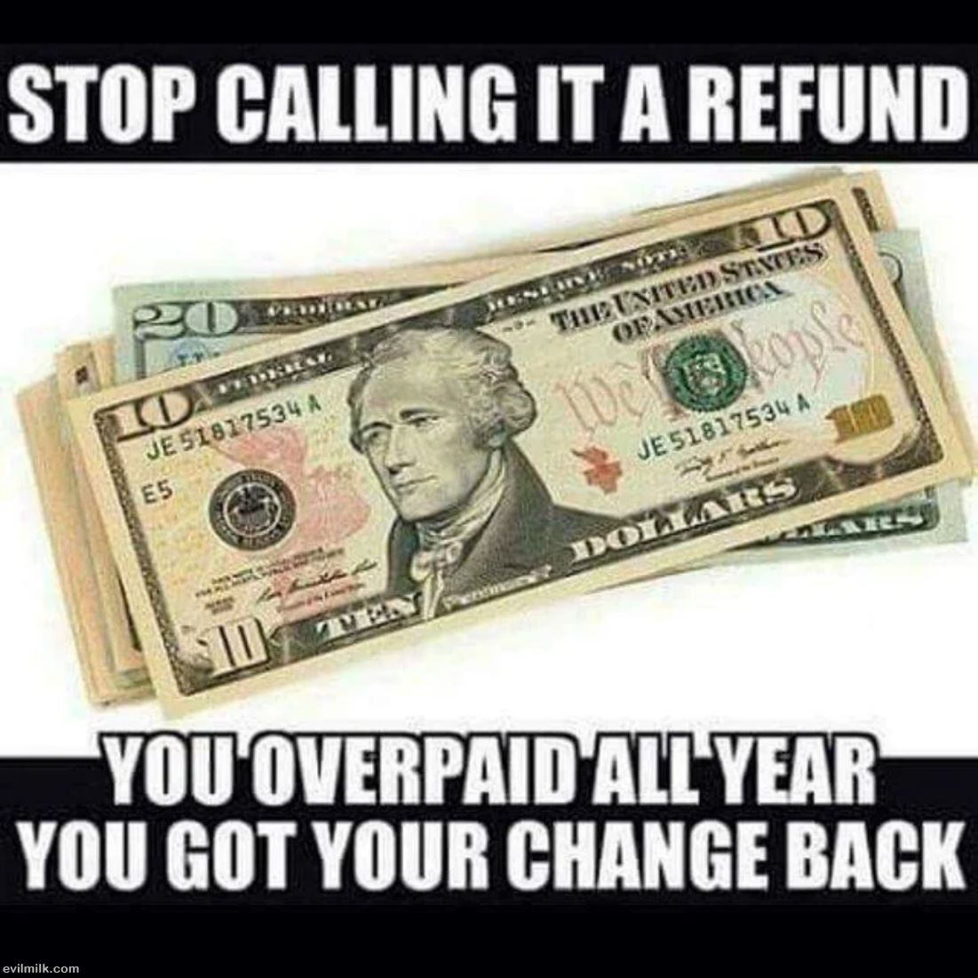 Not A Refund