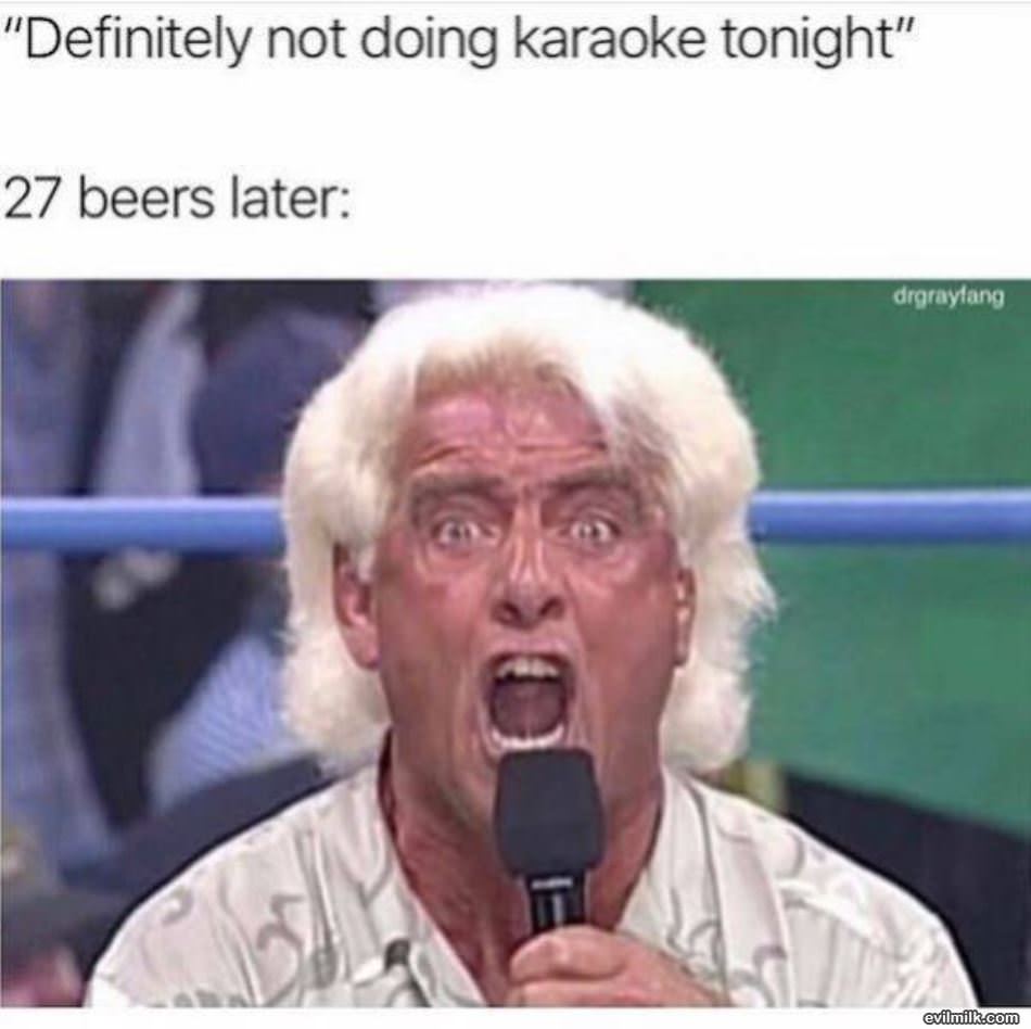 Not Doing Karaoke Tonight