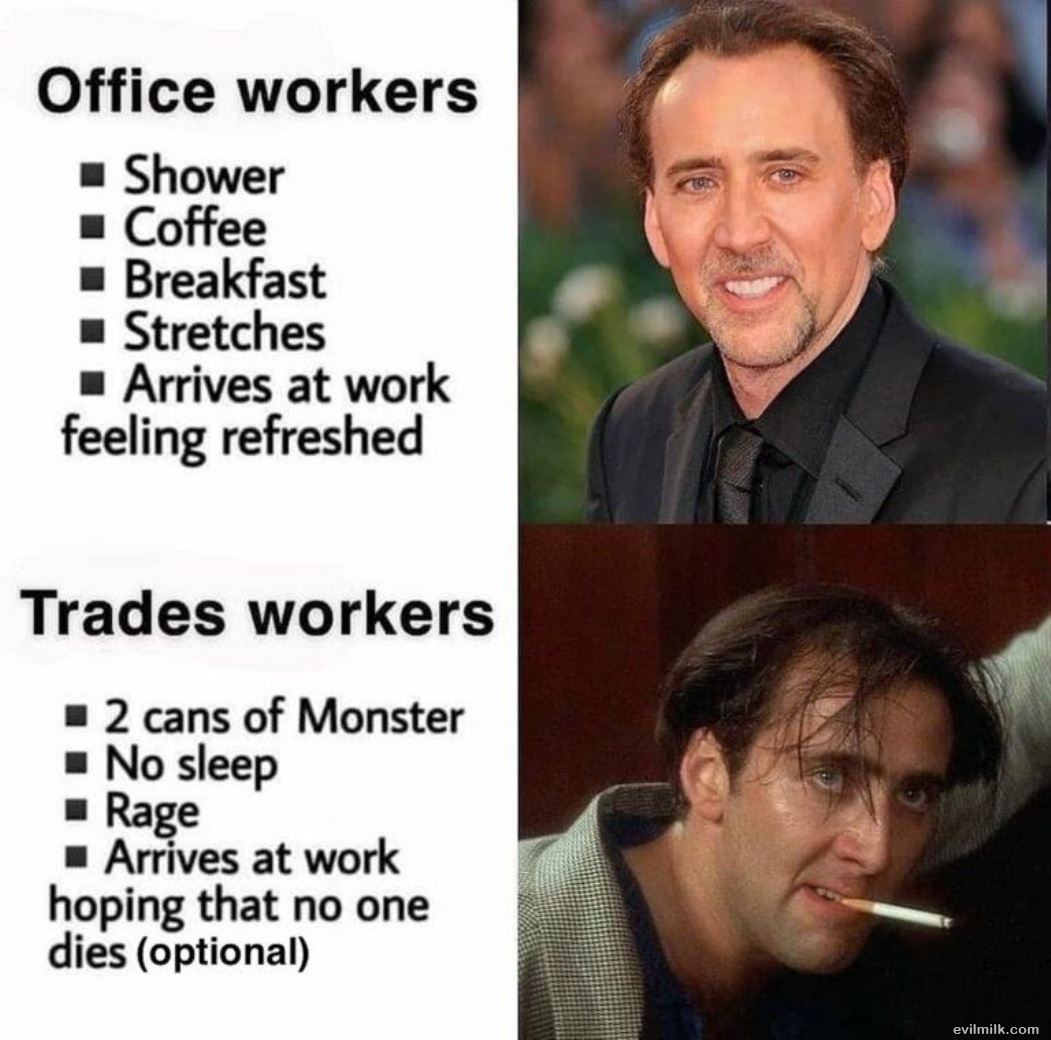 Office Vs Trade