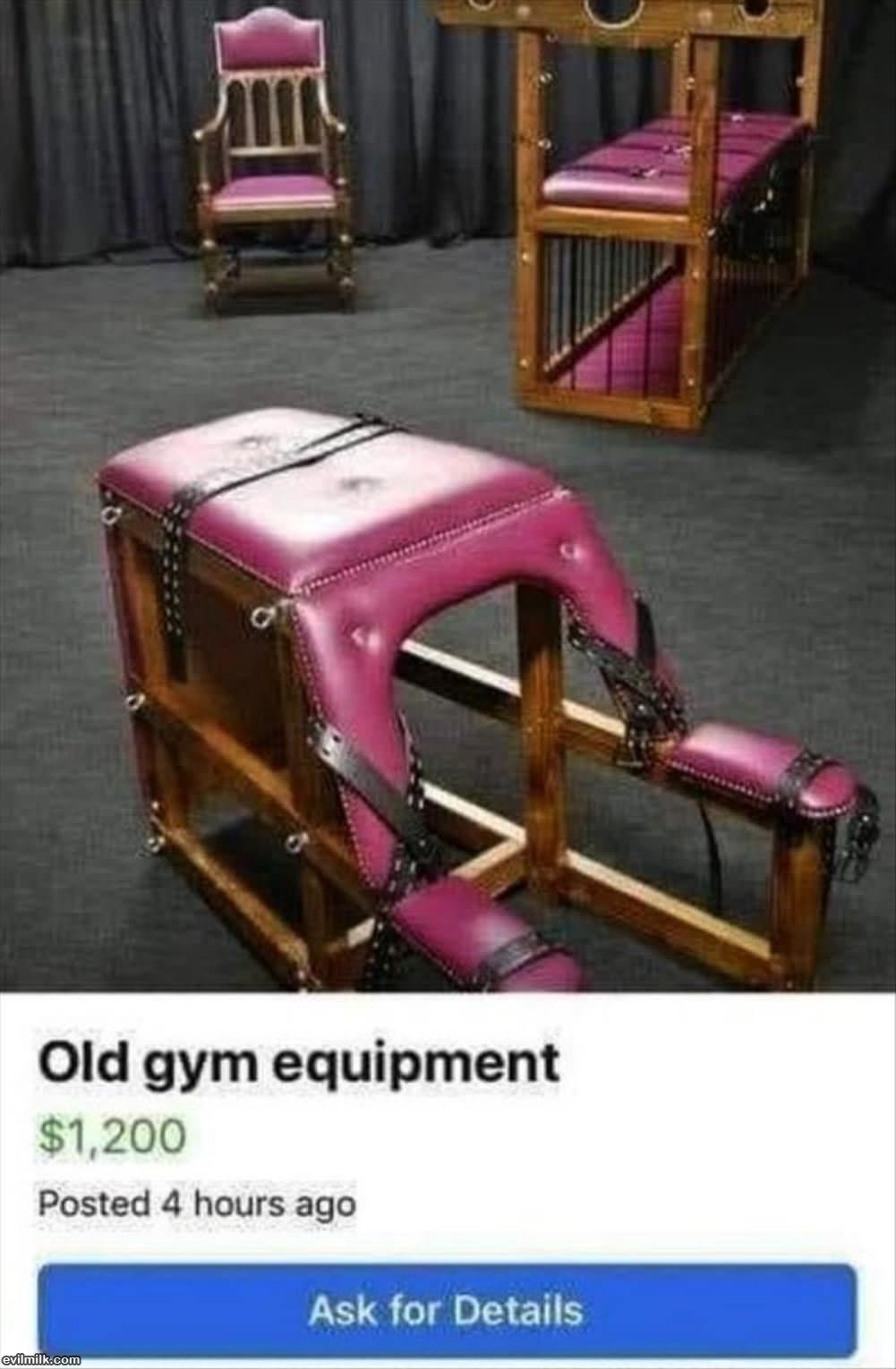 Old Gym Equipment