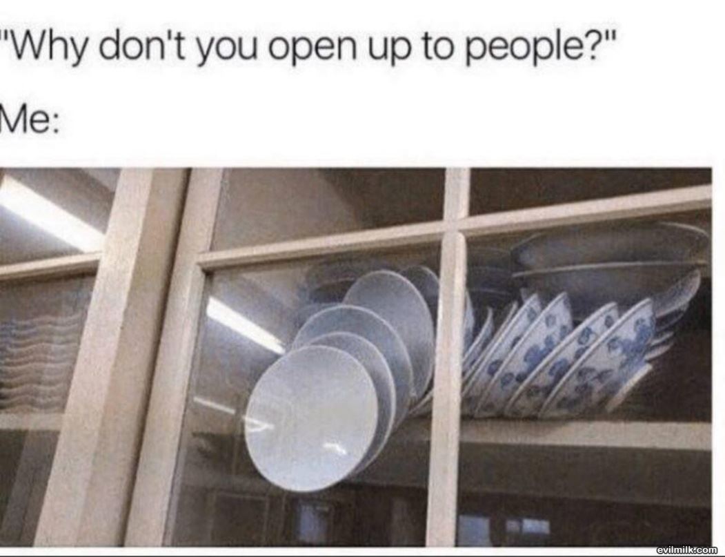 Open Up To People