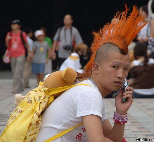 Orange Mohawk